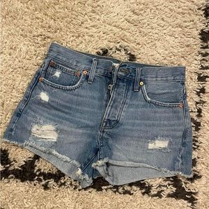 Madewell Relaxed Denim Shorts